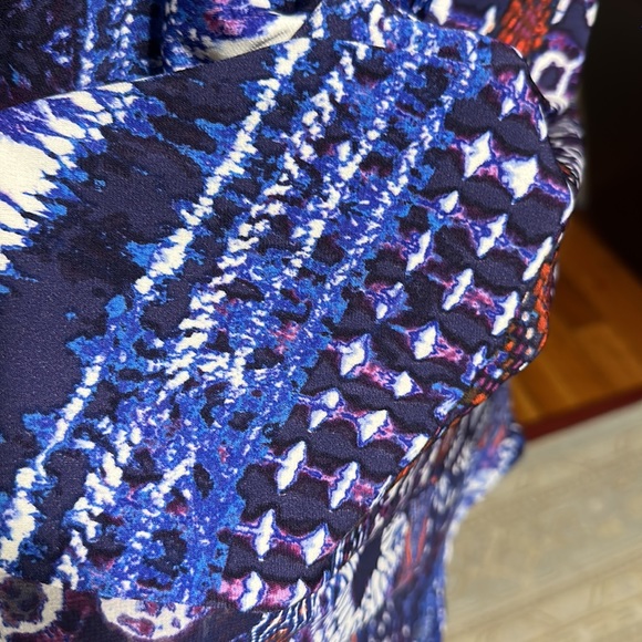 NWT AVA JAMES WOMENS TOP SIZE L MULTICOLOR - Picture 8 of 14